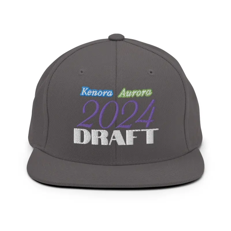 Kenora Aurora - 2024 DRAFT Team Snapback