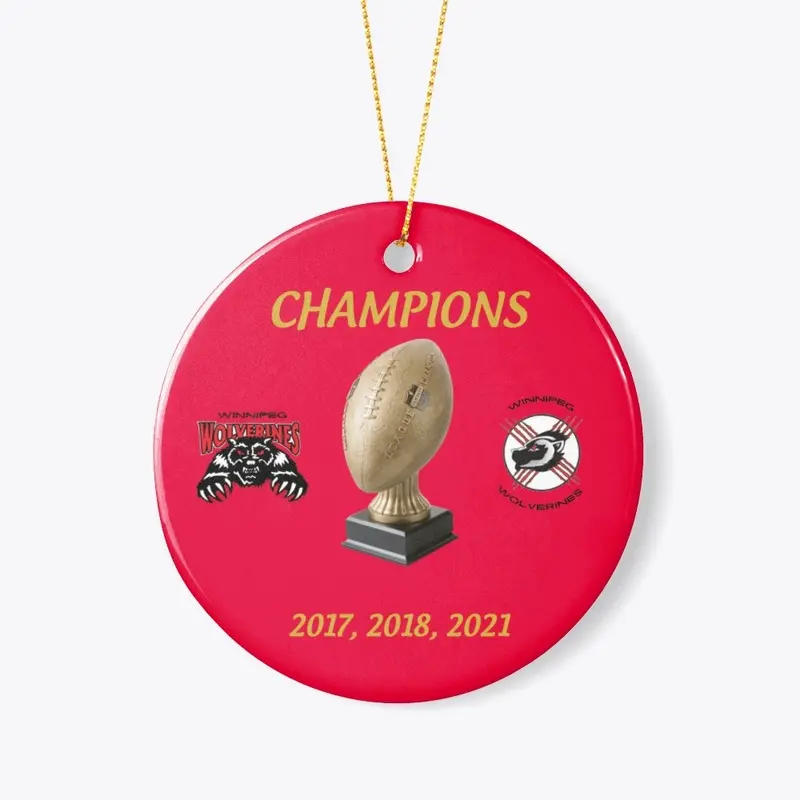 Christmas Ornament - Winnipeg Champions